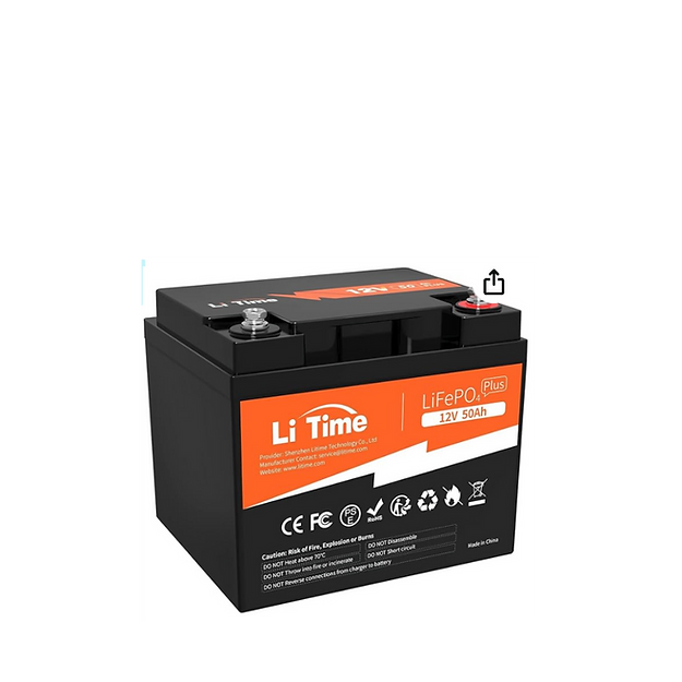 Batterie Litime 12V 50Ah à 24V 100Ah