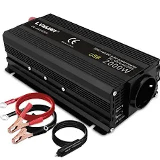 LVYUAN Convertisseur 12V 220V 230V 2000W Onduleur
