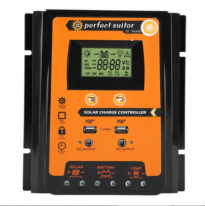 Contrôleur de charge solaire MPPT Keenso