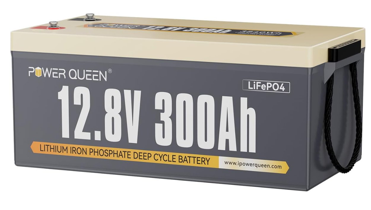 Power Queen 12V 50AH - 25.6V 100Ah LiFePO4