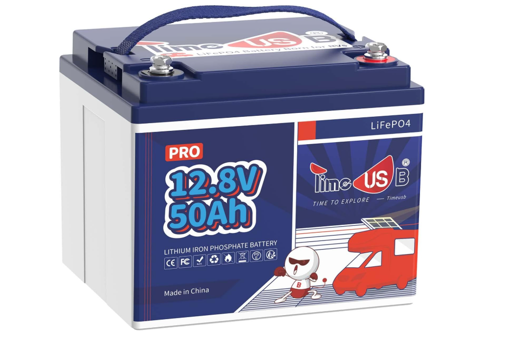 Timeusb batterie rechargeable pour système solaire 12V - 25.6V