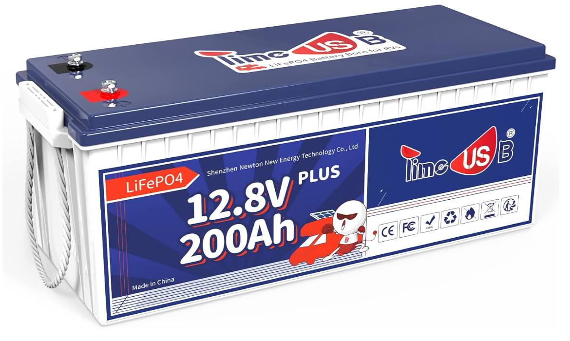 Timeusb batterie rechargeable pour système solaire 12V - 25.6V