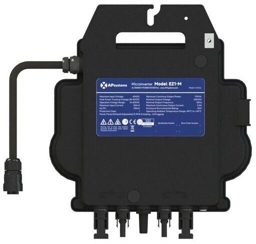 APSYSTEMS MICRO-ONDULEUR EZ1-M - 2PV - 20A WIFI INCLU