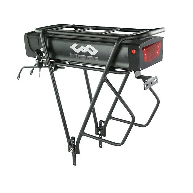 Batterie Unit pack power 36V à 52V sans porte-bagage / avec porte bagage