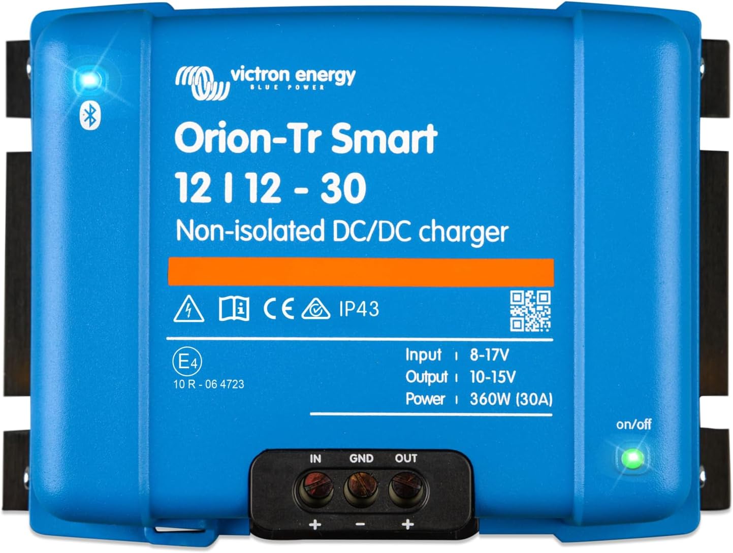 Victron Energy Orion-TR Smart 12/12-Volt 30 A 360 W CC-CC Chargeur Non Isolé (Bluetooth)